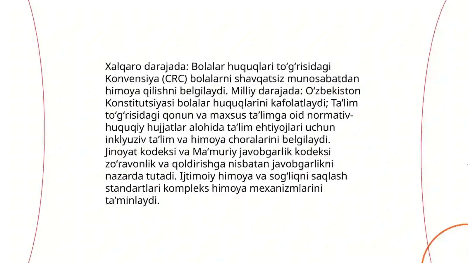 Alohida taʼlim ehtiyojlari boʻlgan bolalarni shavqatsiz munosabatdan himoyalash 3