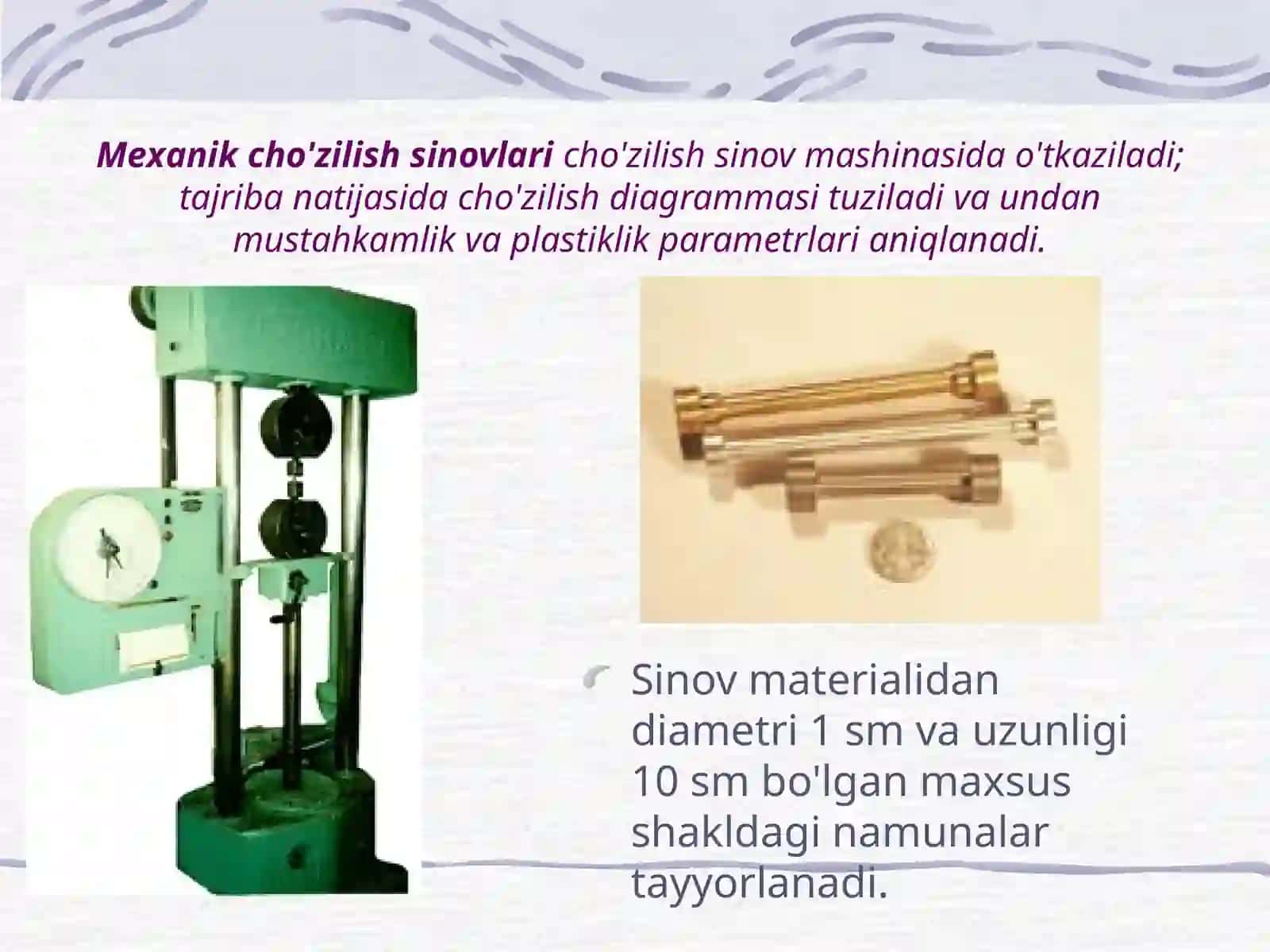 Metallarning fizik-mexanik xossalari 3