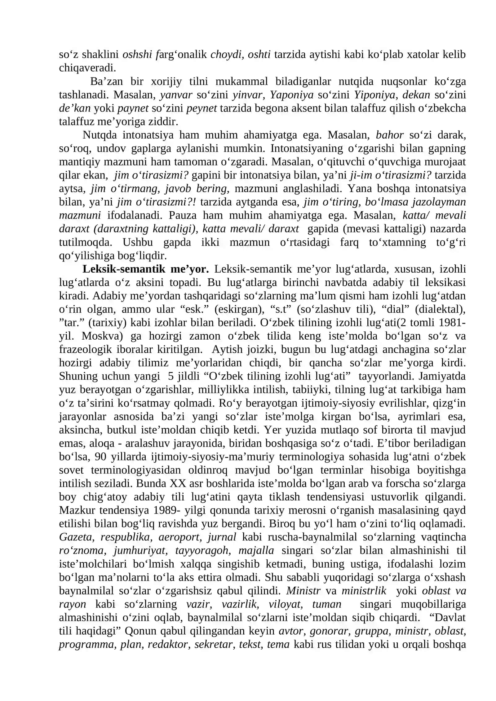 O‘ZBEK ADABIY TILI ME’YORLARI 3