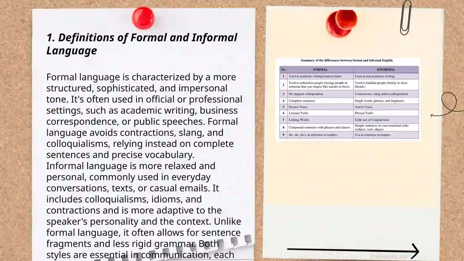 FORMAL AND INFORMAL LANGUAGE 3