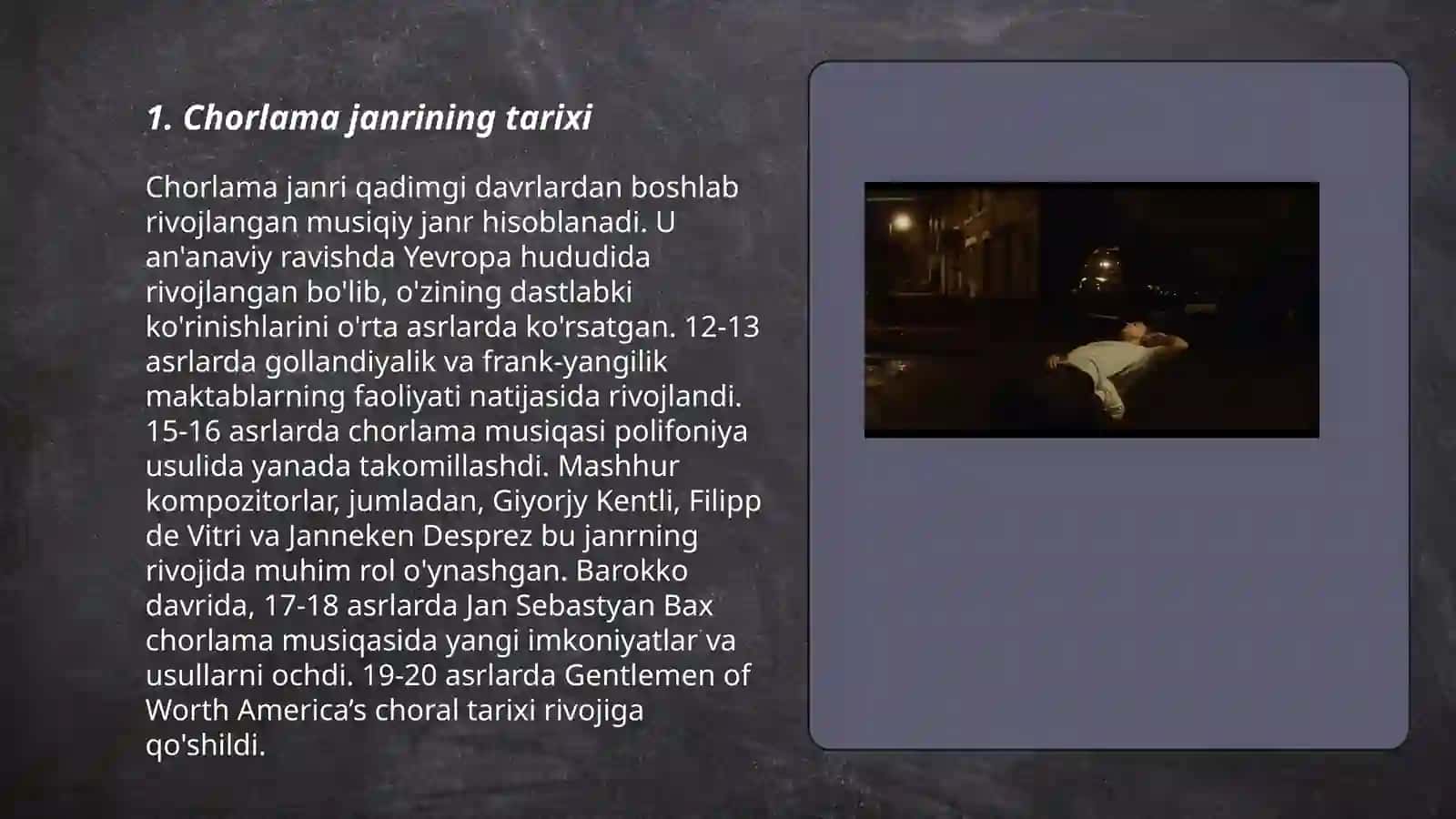 Chorlama janri mohiyati 3