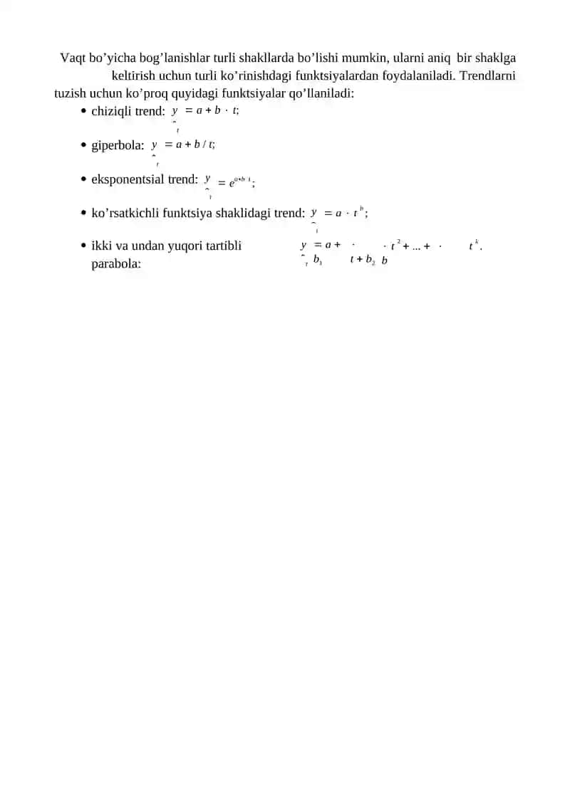 DAVRIY QATORLARDA EKONOMETRIK MODELLSHTIRISH 3