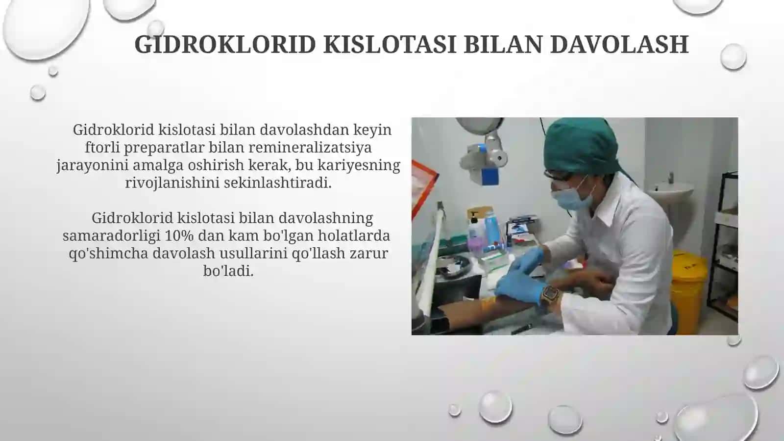 Kariyesni umumiy davolash 3