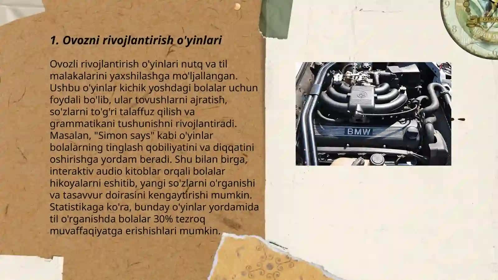 Nutq kamchiliklarini bartaraf etishga qaratilgan tayyorlov o'yinlari 3