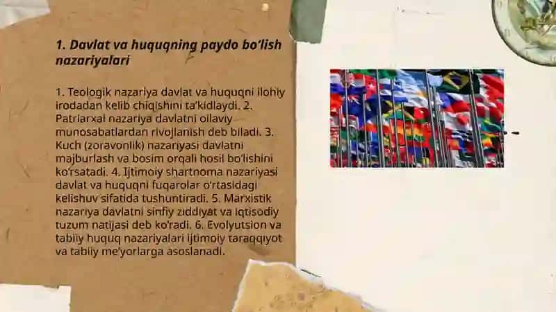 Davlat va huquqning paydo boʻlishi 3