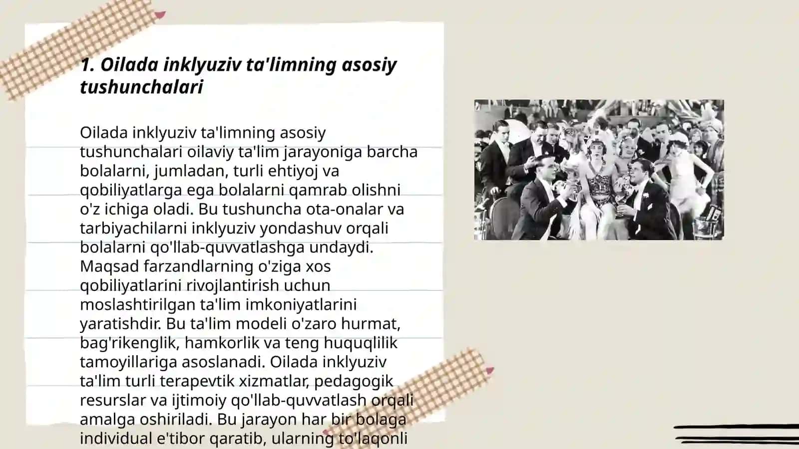Oilada inklyuziv ta'lim- tarbiyaning psixologik xususiyatlari 3