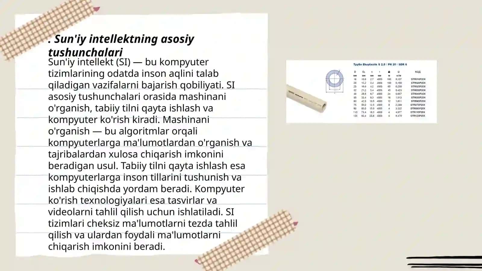 Sun'iy intelektdan foydalanish. Robototexnika qismlaridan foydalanish asoslari 3