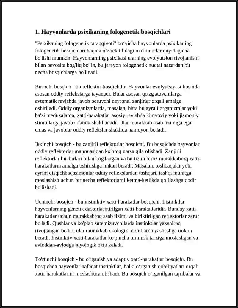 PSIXIKANING FLOGENETIK TARAQQIYOTI 3