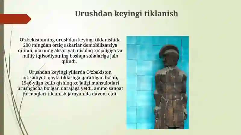 Ikkinchi Jahon Urushida Oʻzbekistonlik jangchilarning jasorati 3