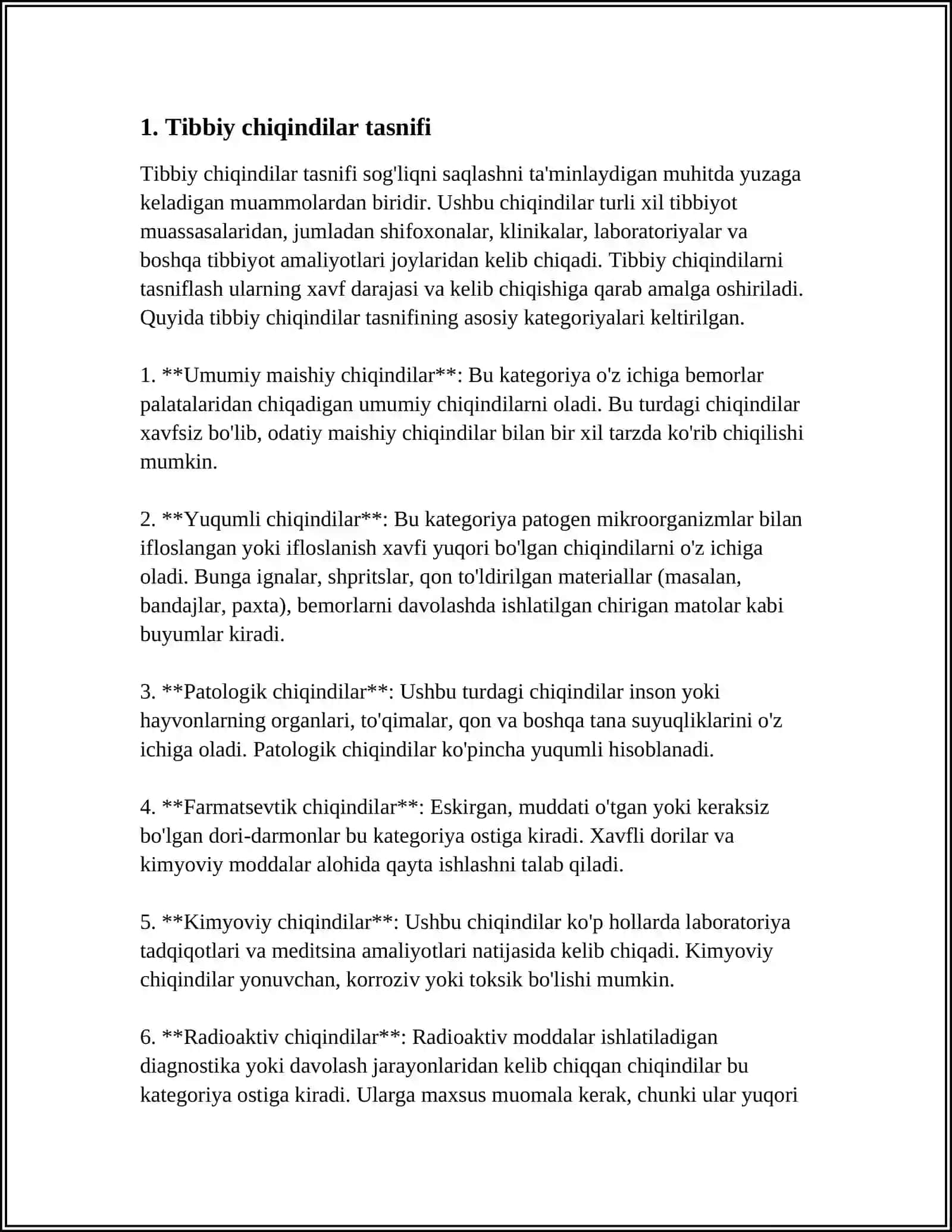 TIBBIY CHIQINDILARNI YIG‘ISH TURLARI 3