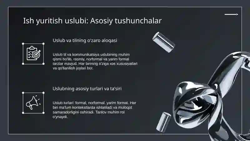 Ish yuritish uslubi va tili 3