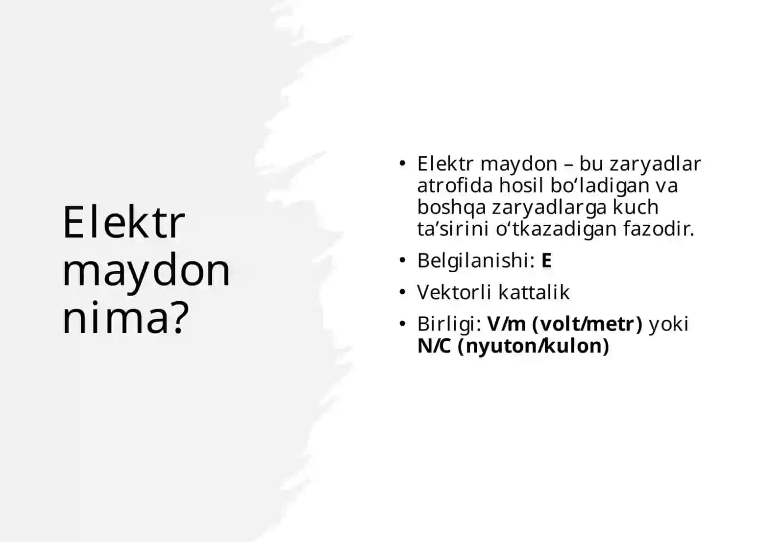 Elektrmaydon energiyasi 3