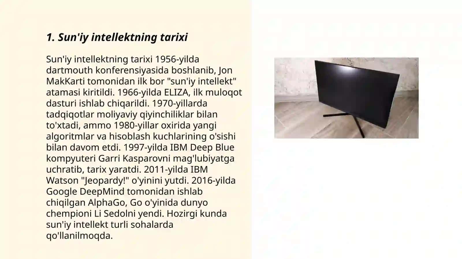 Sun'iy intelekt 3