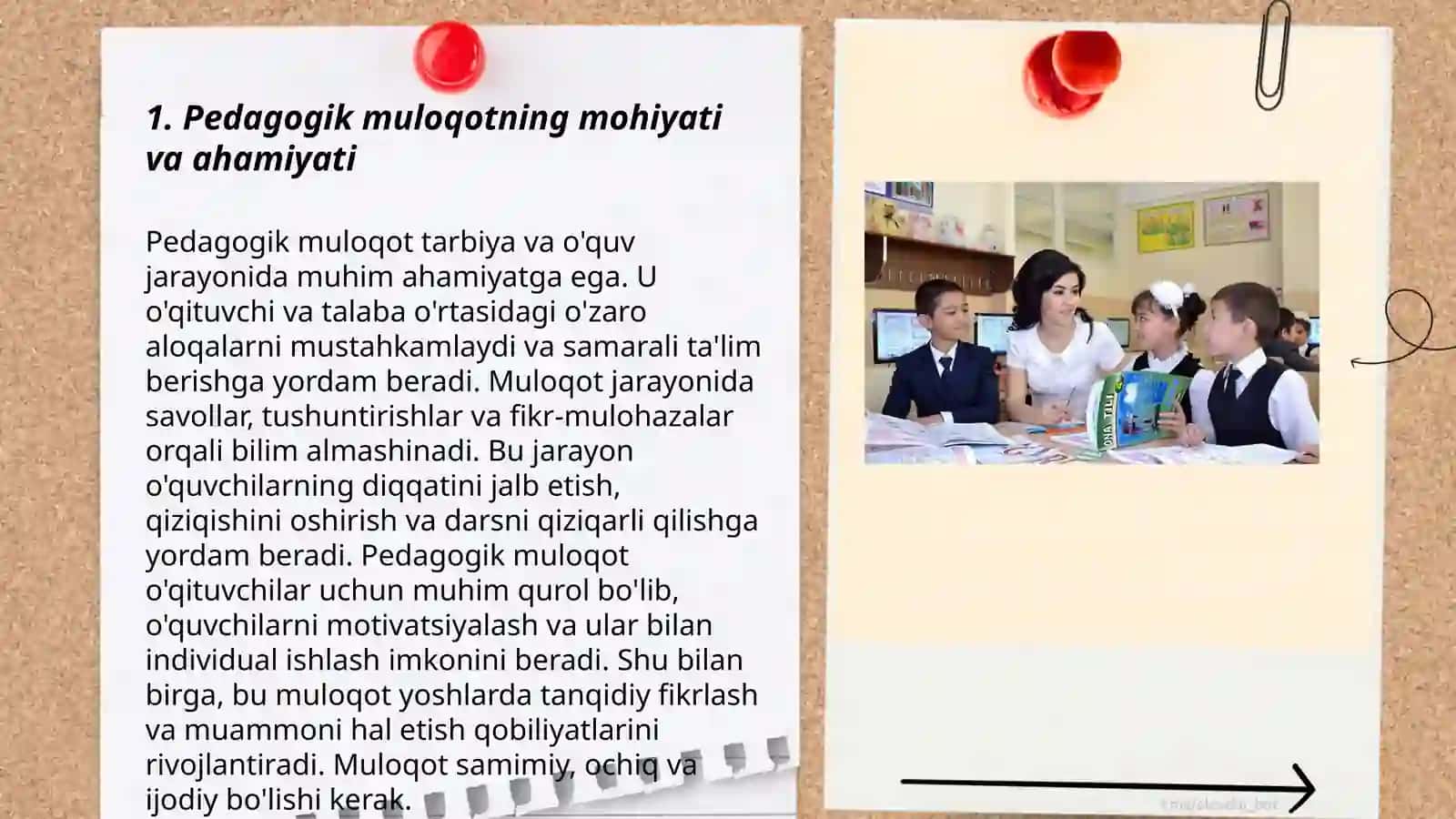 Pedagogik muloqot oʻquvchining ijodiy faoliyati sifatida 3