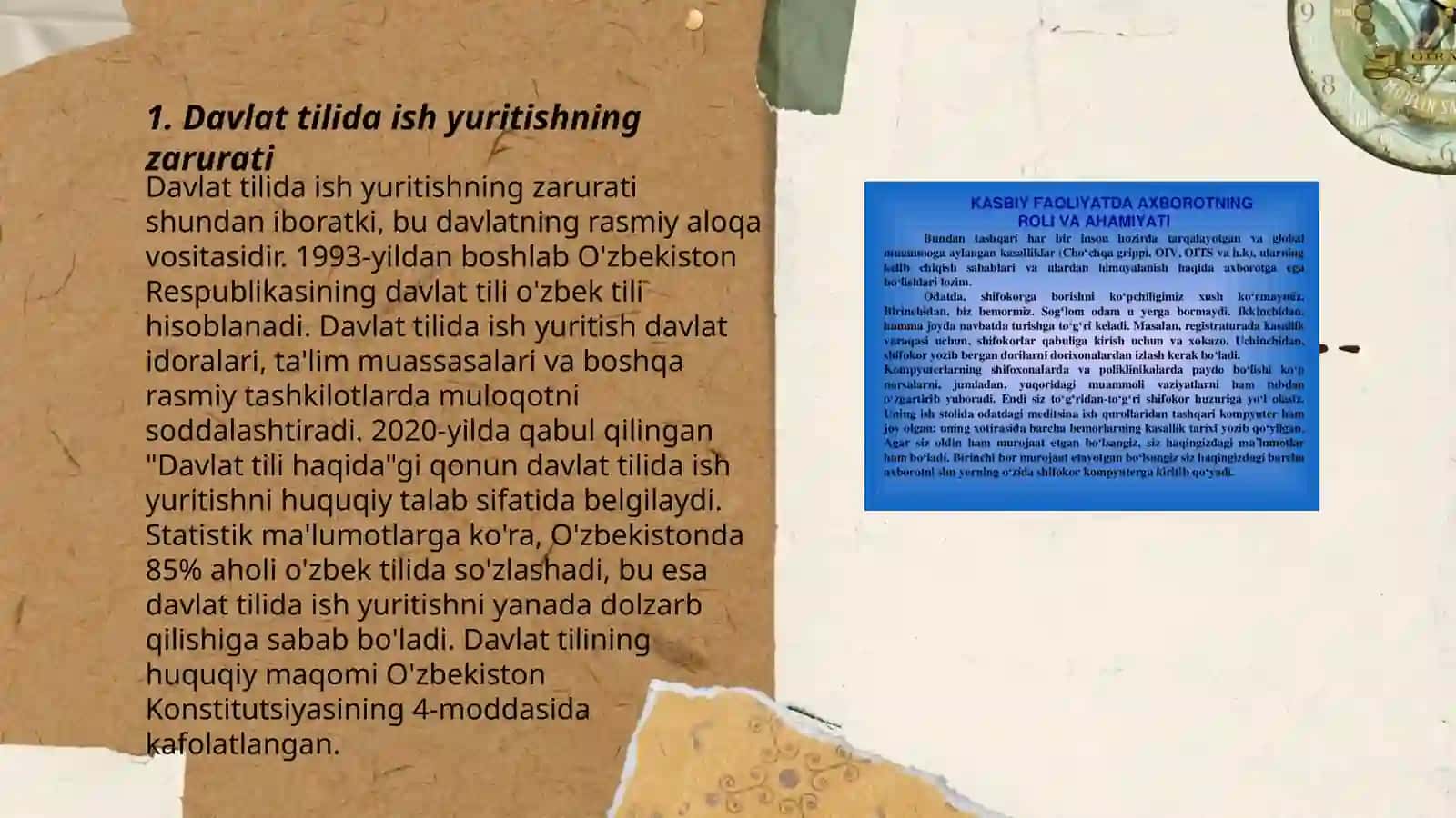 Davlat tilida ish yuritish faninig maqsadi va vazifalari 3