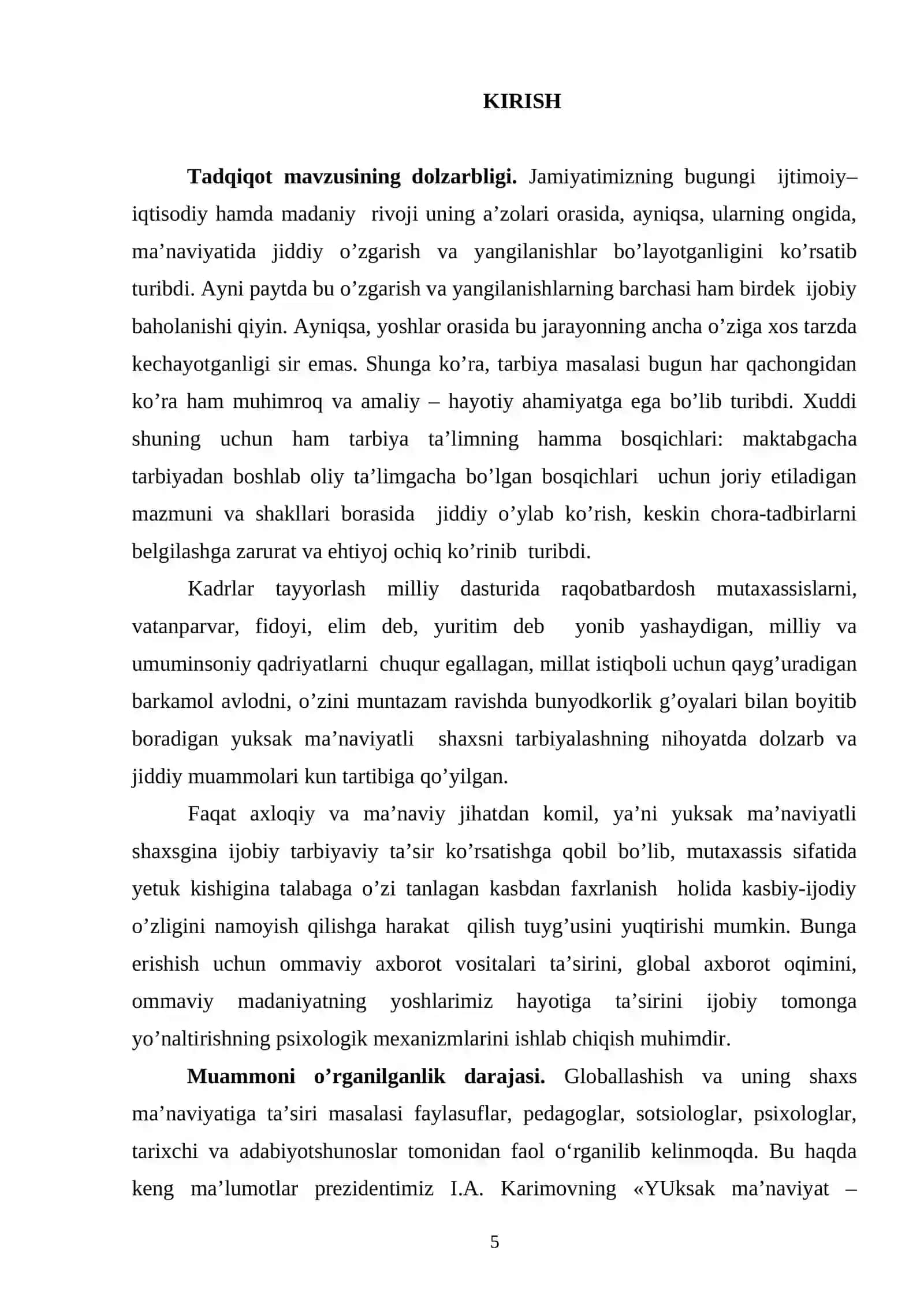 «OMMAVIY AXBOROT VOSITALARINING SHAXS RUHIY XUSUSIYATLARIGA TA’SIRI» 3
