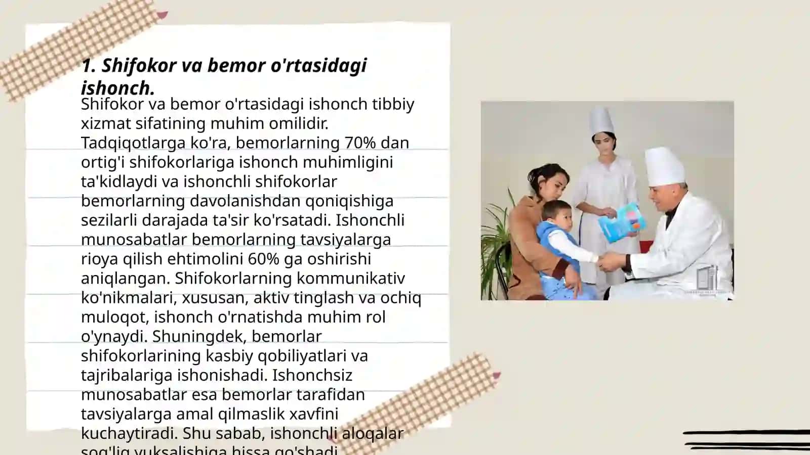 Shifokor va bemor muloqotining psixologik xususiyatlari 3
