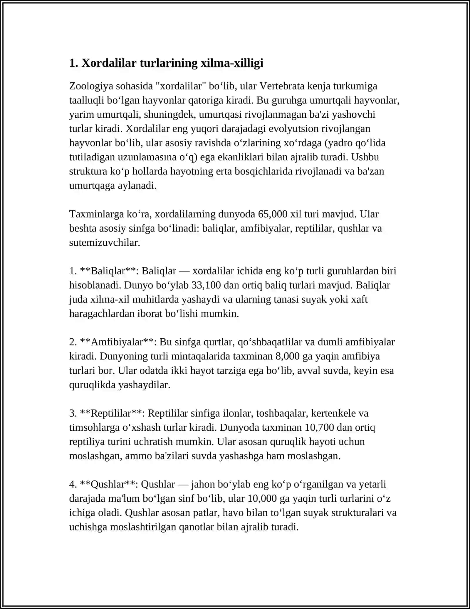 Xordalilar Turi 3