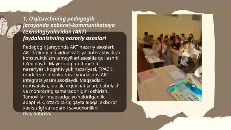 O'qituvchining pedagogik ta'lim jarayonida zamonaviy axborot texnologiyalaridan samarali foydalanishi 3