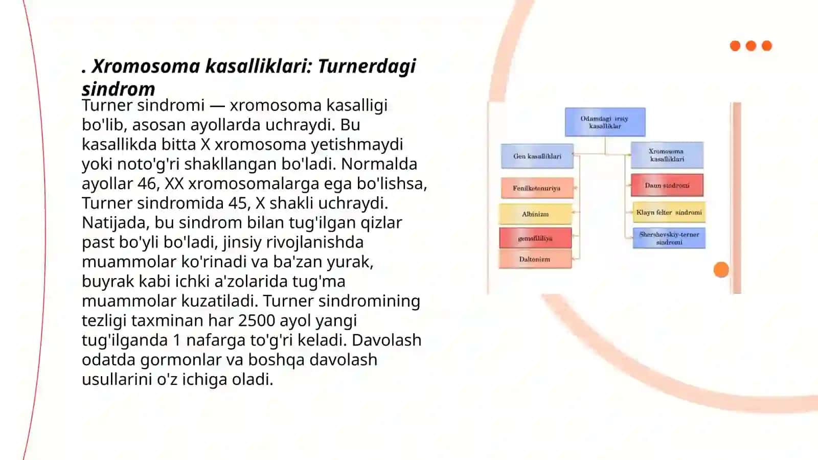Xromosoma kasalliklari 3