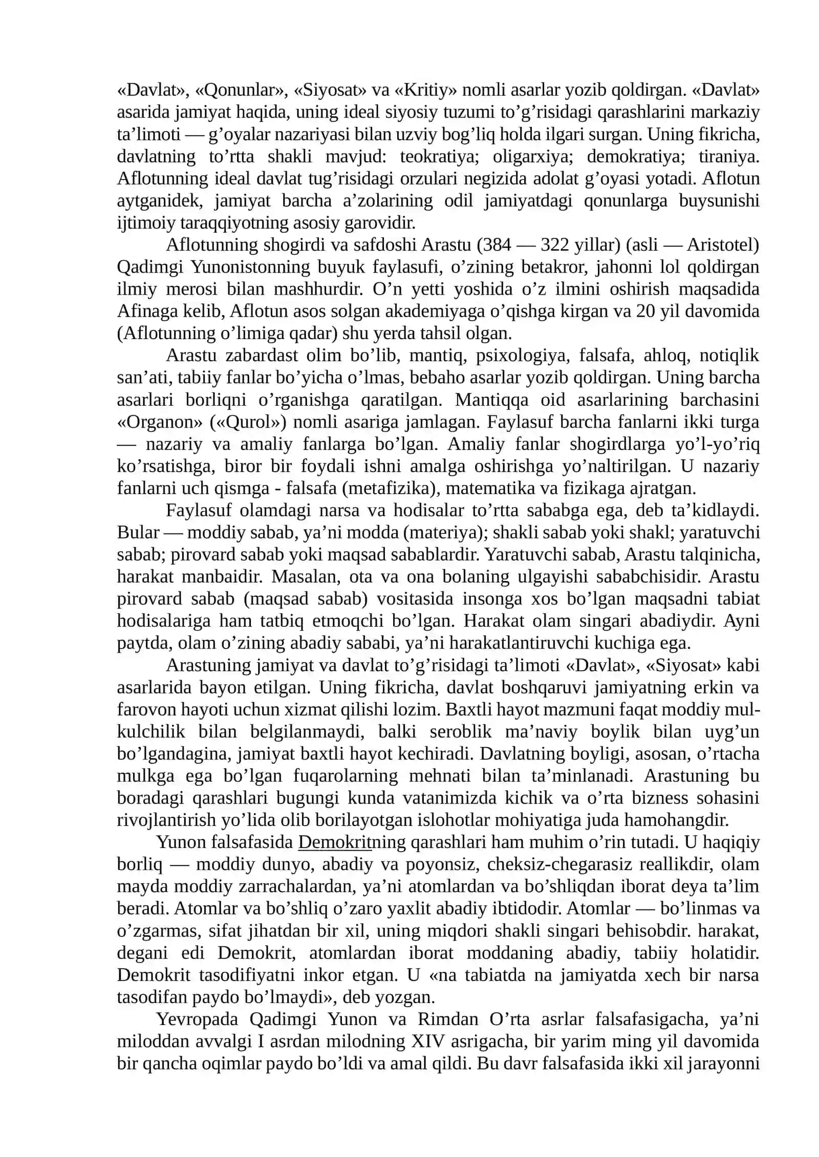 Qadimgi Yunon falsafasining ustuvor yo‘nalishlari va ularning fan taraqqiyotiga ta’siri 3