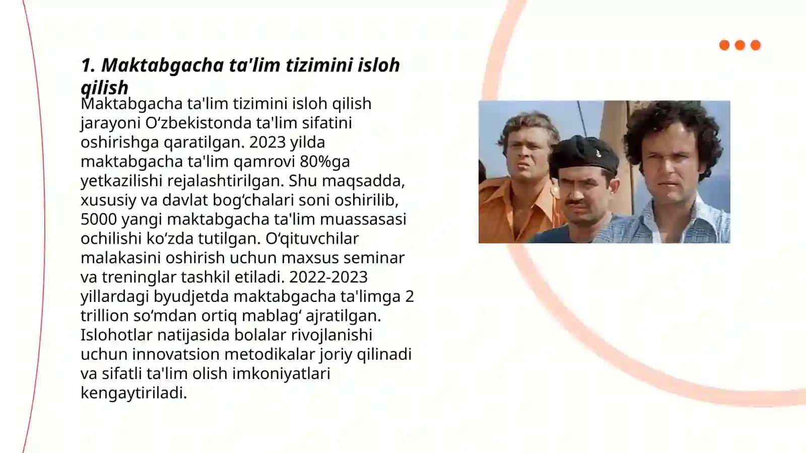 Maktabgacha Ta'lim Tizimini Ishloh Qilish 3