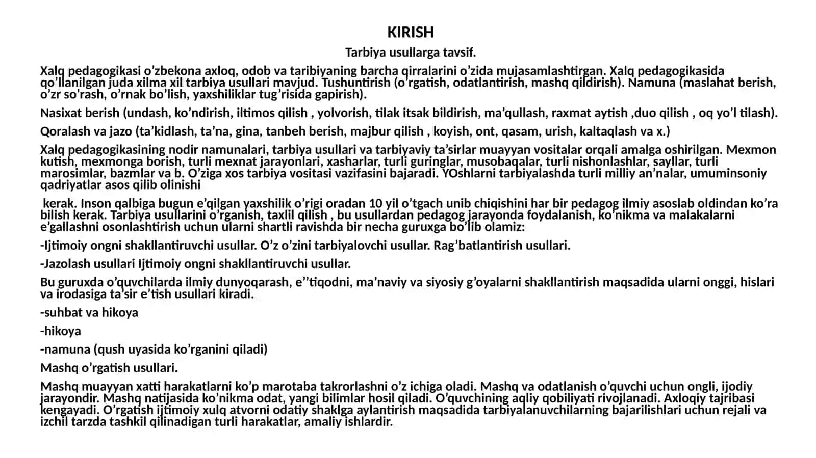 Sog’lom turmushtarzi niqaror toptirish da tarbiyashaklları ning uzviyligi: Estetik tarbiya turlari va yo’nalishlari 3