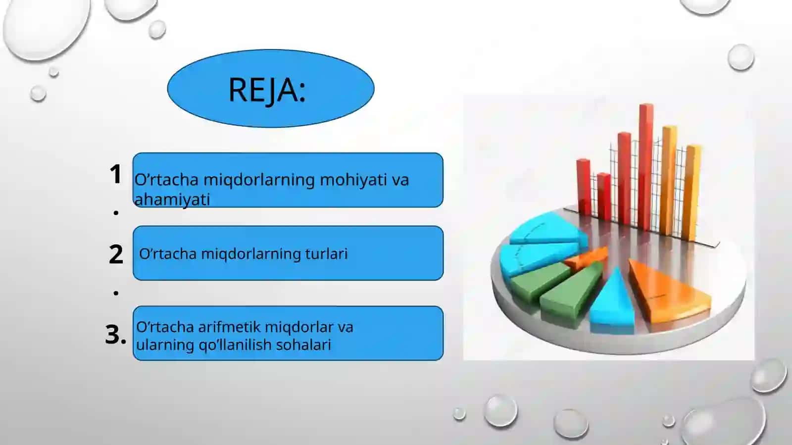iqtisodiy hodisalarni o’rganishda o’rtacha miqdorlardan foydalanish 3