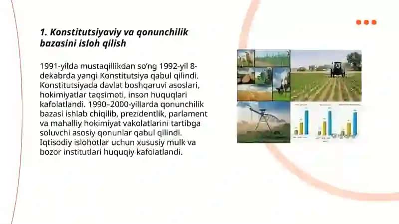 Konstitutsiyaviy va qonunchilik bazasini isloh qilish 3