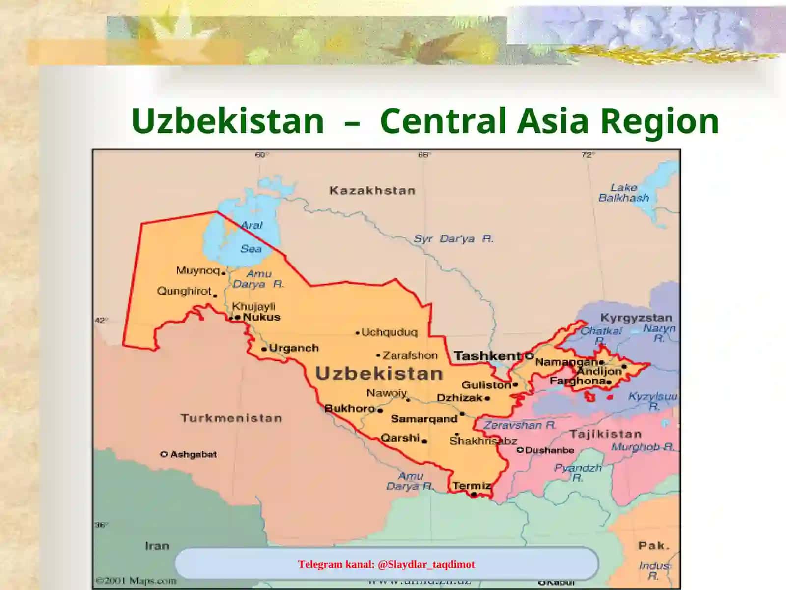 Uzbekistan General Information 3
