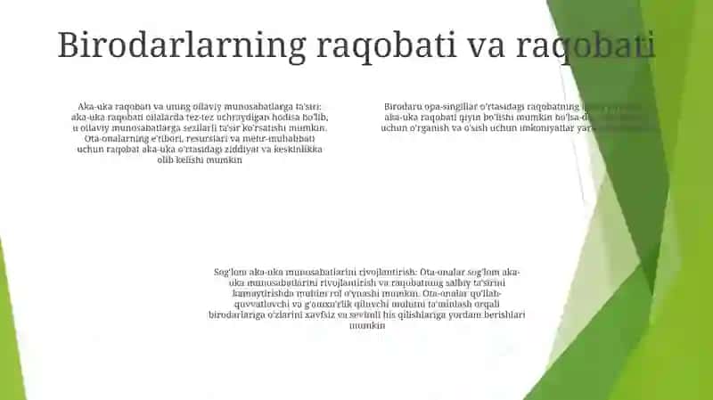 Sibling Maqomining Oilaviy Munosabatlarga O‘Zaro Ta‘Siri 3