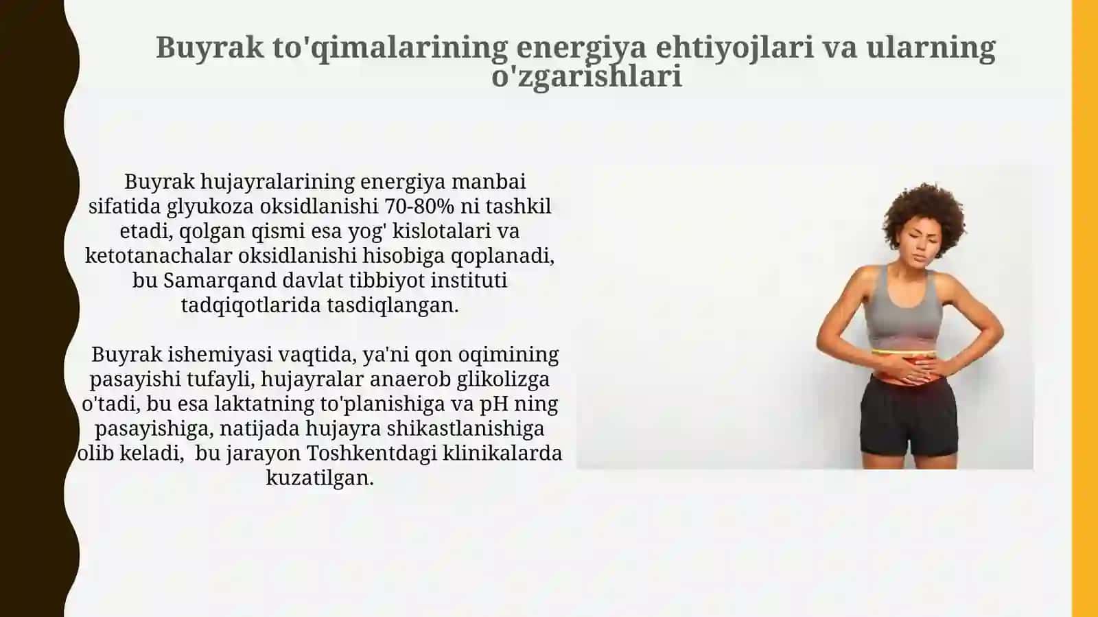 Buyrakni energiya bilan ta'minlashning asosiy yo'llari 3