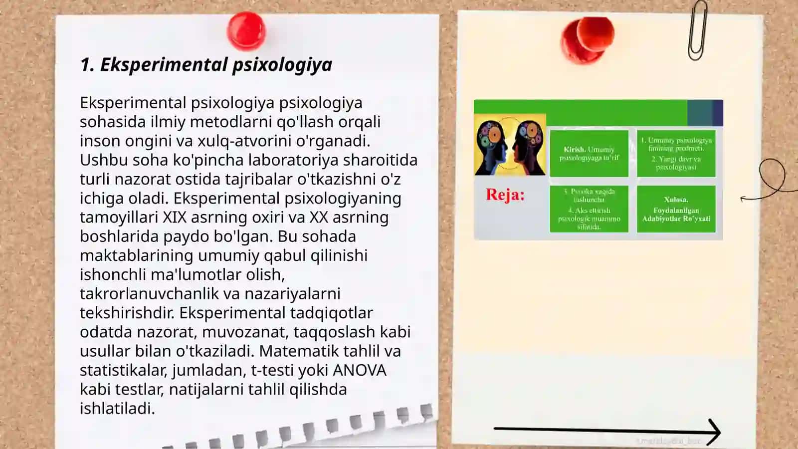 Hozirgi zamon psixologiyasining tadqiqot metodlari 3