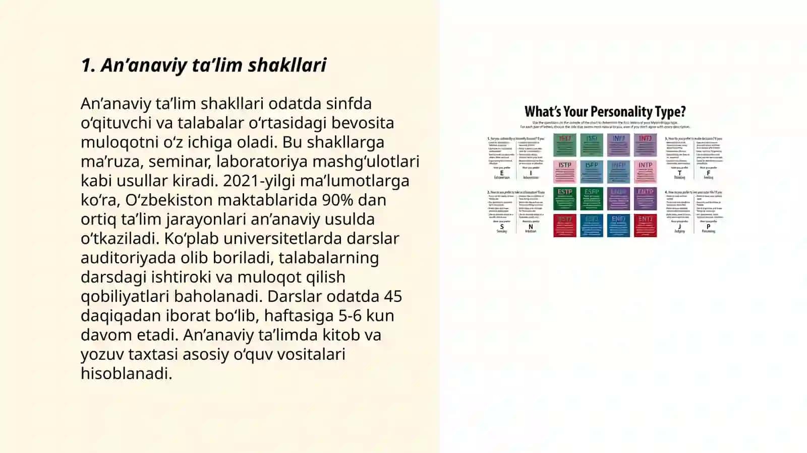 An’anaviy ta’lim shakllari 3