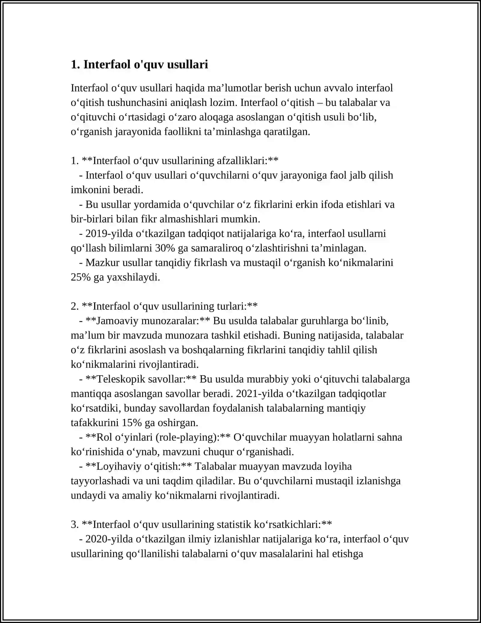 TAʼLIMDA INNOVATSION METODLAR 3