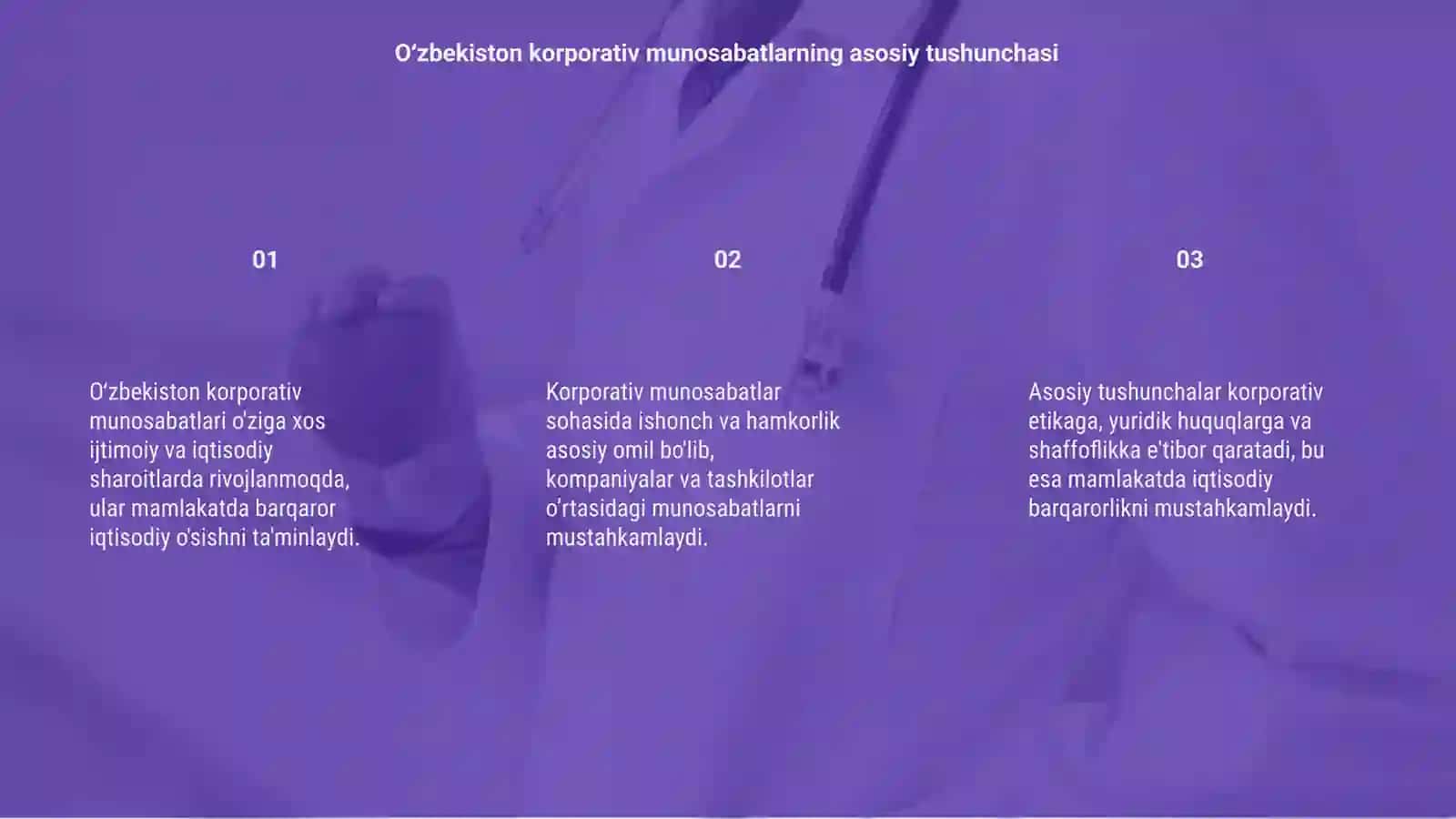 Oʻzbekistonda korporativ munosabatlarning oʻziga xos xususiyatlari 3