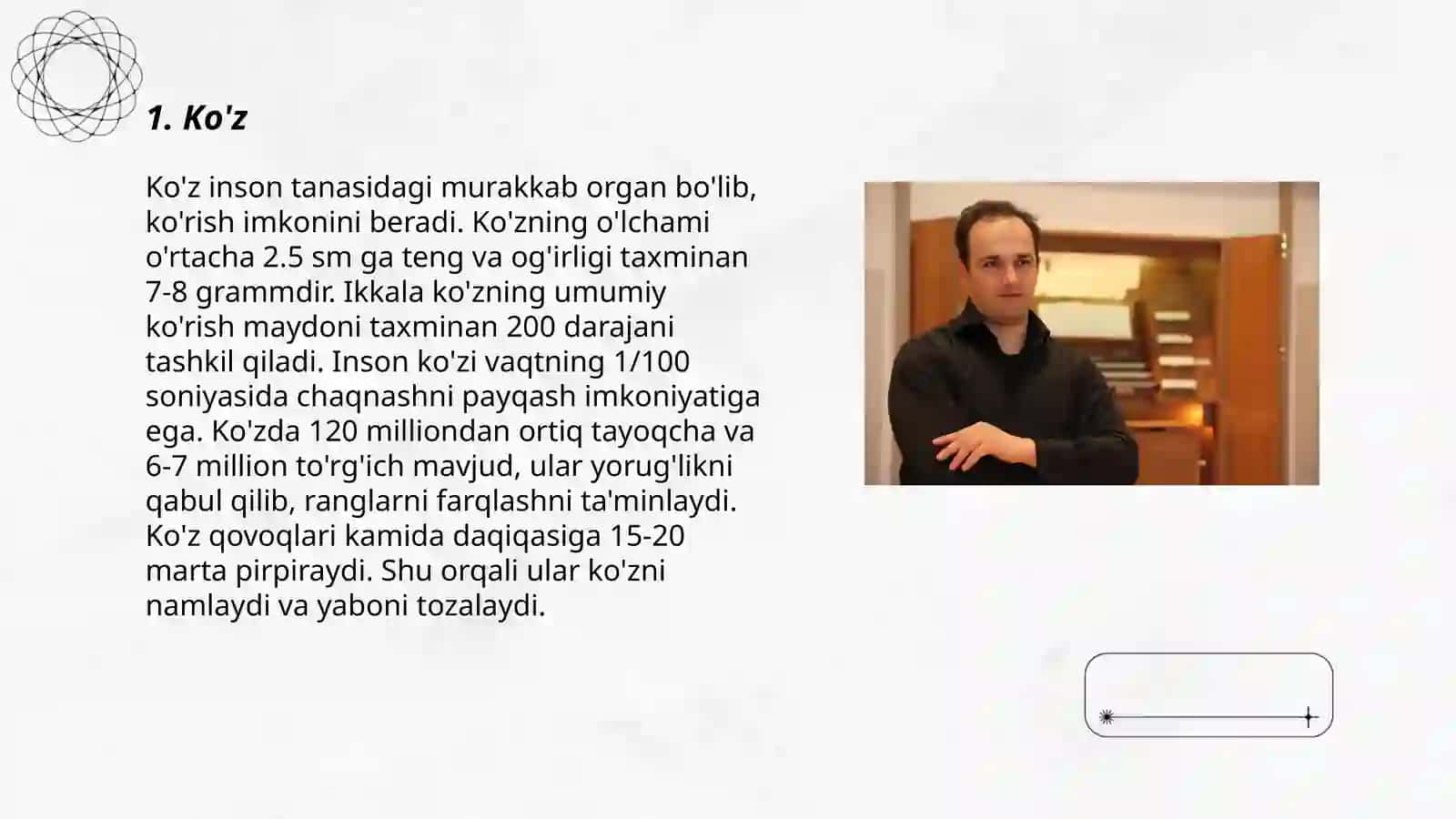 Hid bilish a'zolari 3