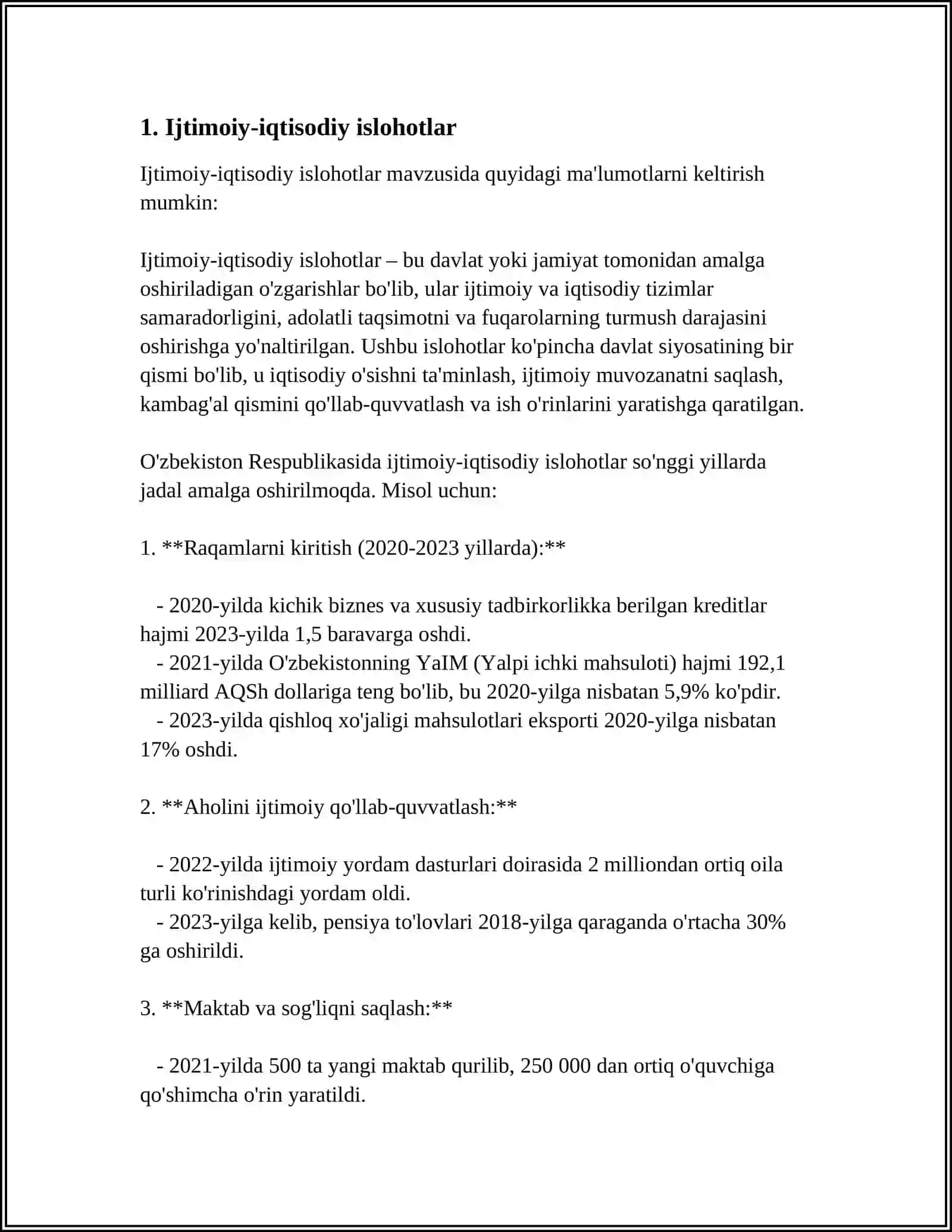 O'ZBEKISTONDA BOSHQARUV TIZIMINI ISLOH QILISH YO'NALISHLARI 3