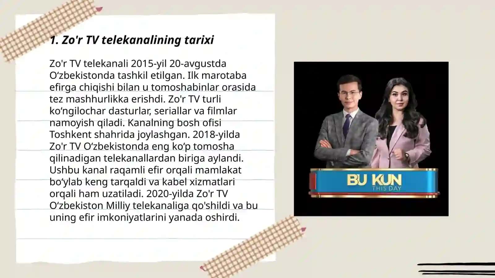 Zo'r TV telekanali 3