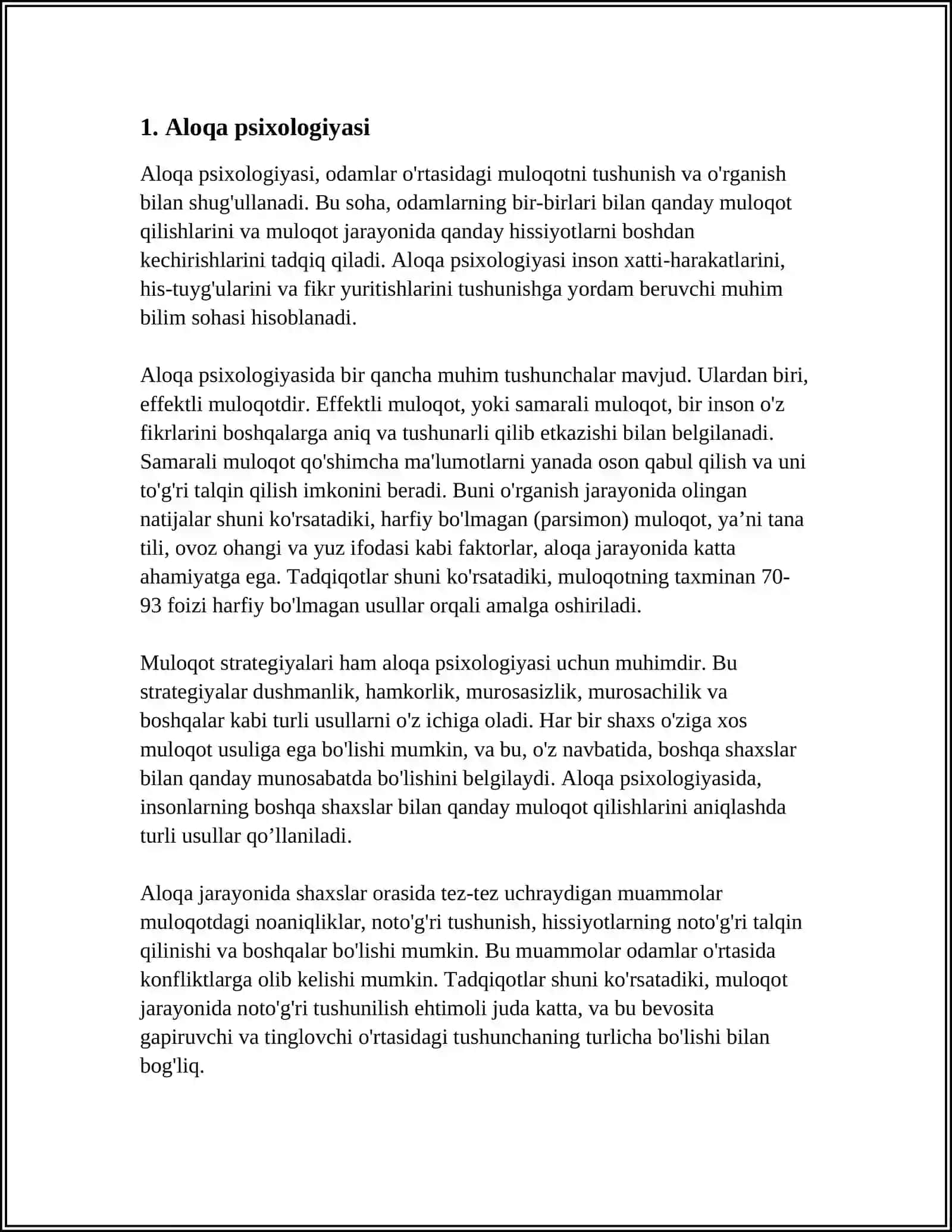 IMLOVIY SAVODXONLIKKA OID TEST TOPSHIRIQLARINI TUZISH VA BAJARISH 3