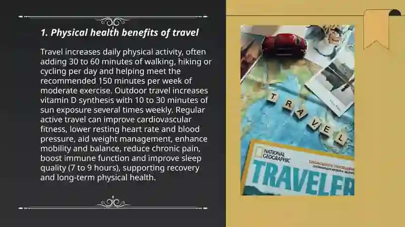 Physical Health Benefits of Travel 3