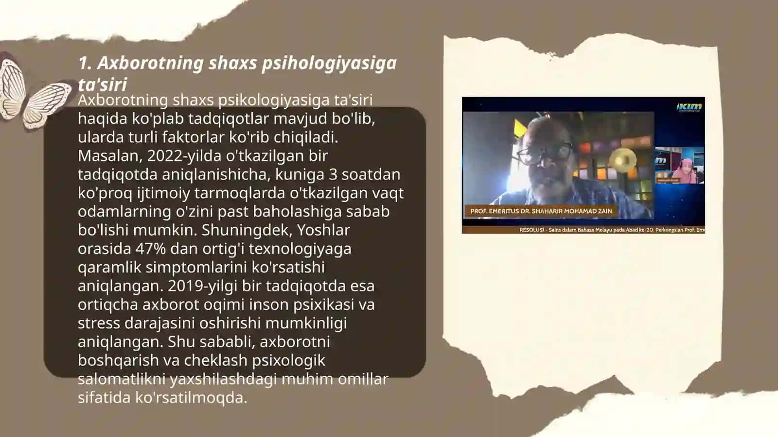 Axborotning shaxs his tuyg'ulariga ta'siri va muommolari 3