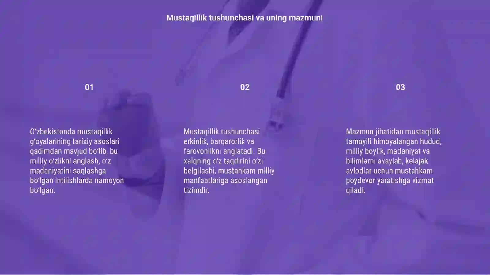 Oʻzbekistonda mustaqillik gʻoyalarini tarixiy asoslari 3