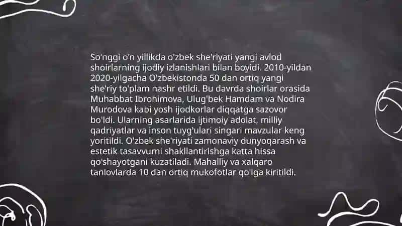 Yangi zamonaviy o'zbek nasrining rivoji va tahlili 3