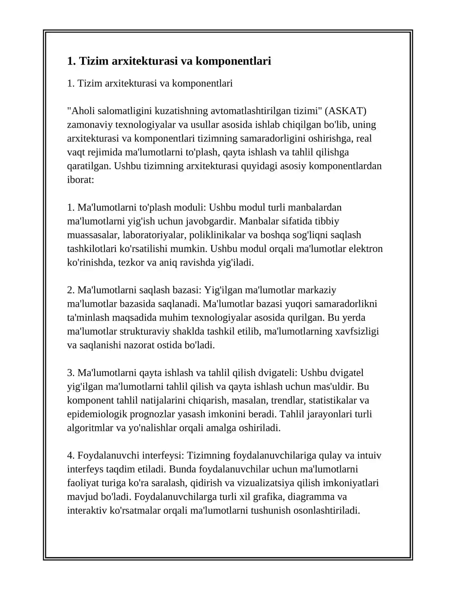 Aholi salomatligini kuzatishning avtomatlashtirilgan tizimi uslubiyati 3