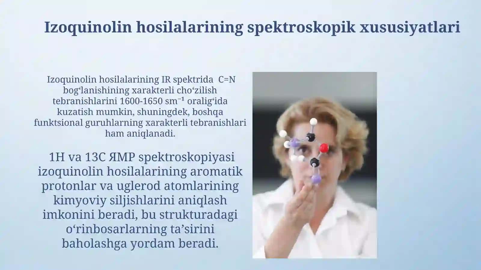Izoxinolin hosilalari 3
