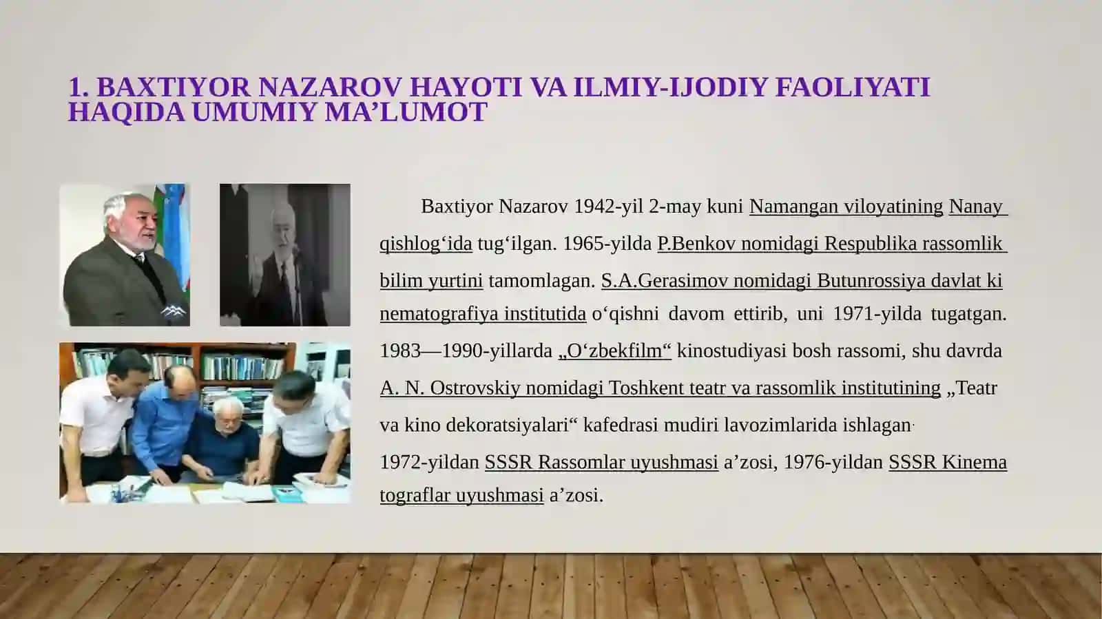 O'zbek adabiy tanqidi tarixi fanidan tayyorlagan taqdimot 3