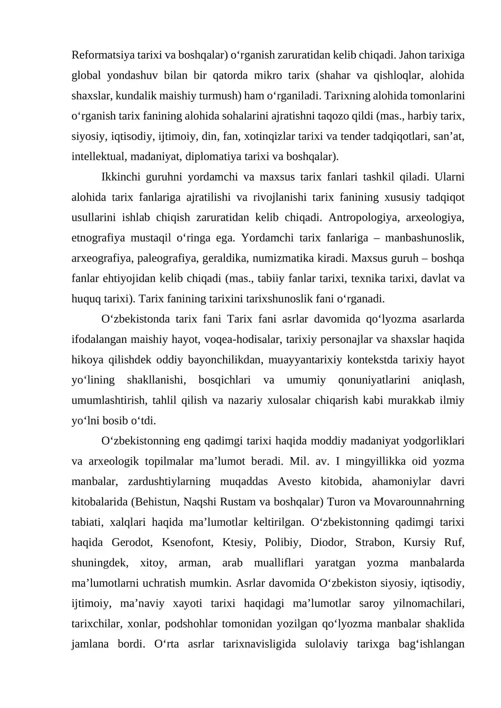 TARIX FANIDA ILMIY TADQIQOT OLIB BORISH ASOSLARI 3