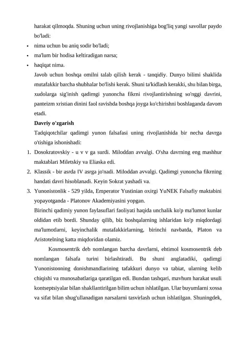 Qadimgi Yunonistonning mashhur faylasuflari 3