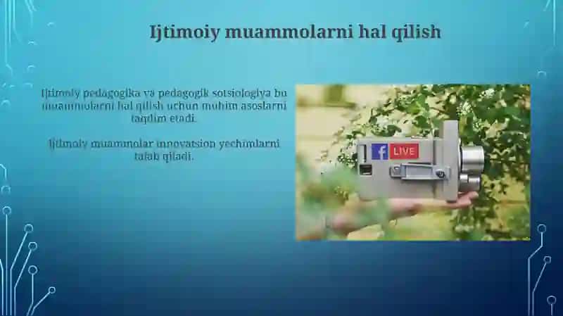 Ijtimoiy pedagogika va pedagogik sotsiologiyaga ehtiyoj va zamonaviy jamiyat rivojining zaruriy shartlari 3